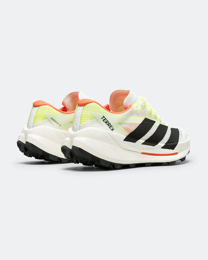 Womens Terrex Agravic TT- Footwear White/Core Black-Impact Orange