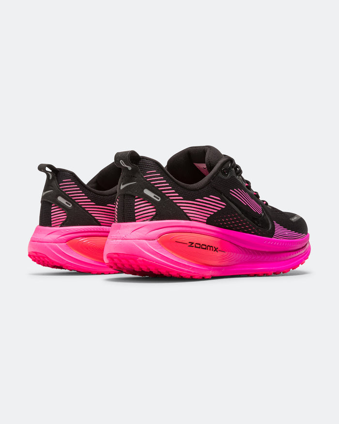 Womens Vomero 18 - Black/Black-Hyper Pink-Laser Crimson