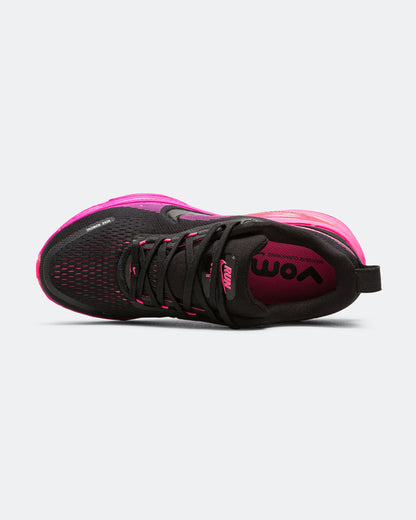 Womens Vomero 18 - Black/Black-Hyper Pink-Laser Crimson