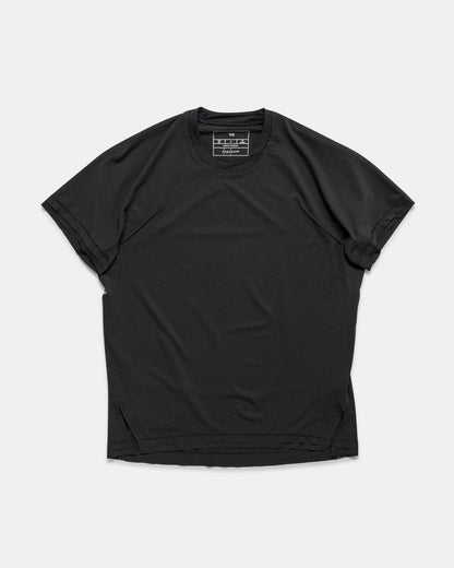 Womens Y-3 Running Short Sleeve Tee - Black