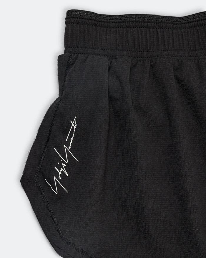 Womens Y-3 Running Shorts - Black