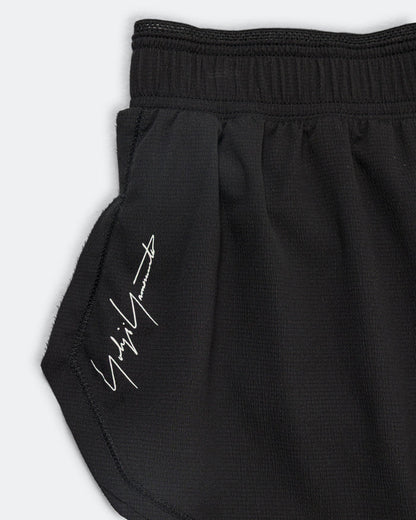 Womens Y-3 Running Shorts - Black