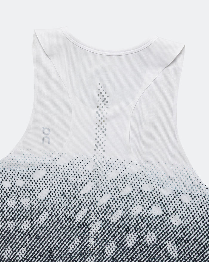 Womens Zero Singlet - White/Iron