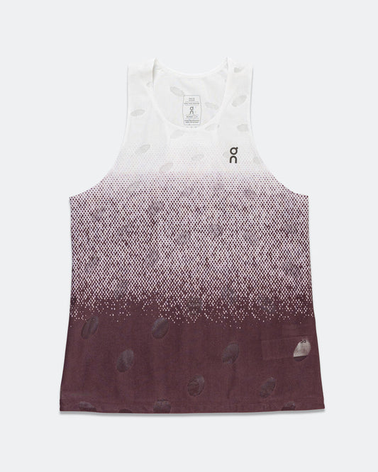 Womens Zero Tank Breathe - Foxglove/White