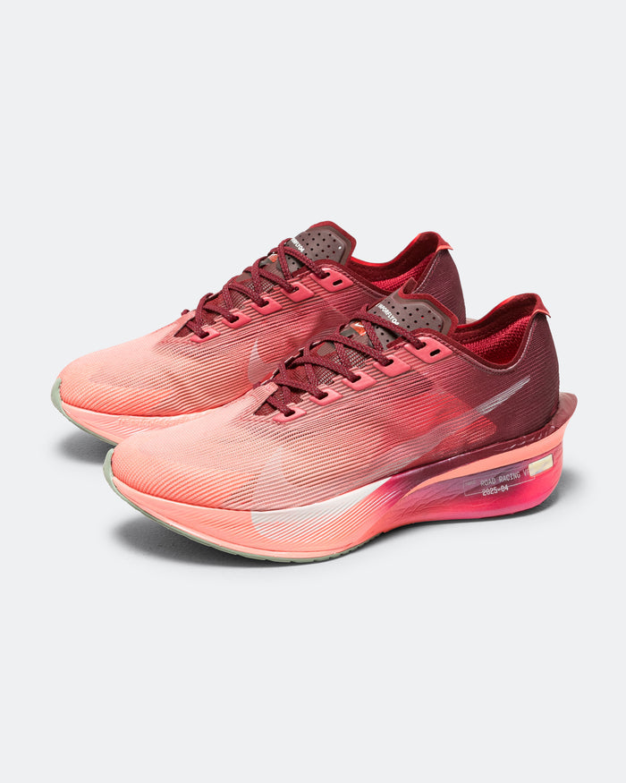 Womens ZoomX Vaporfly Next% 4 SE - Team Red/Barely Green-Atomic Pink