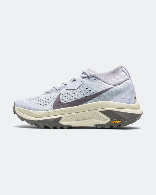 Womens ZoomX Zegama Trail 2 - Ghost/Cement Grey-Sea Glass-Smoke Grey