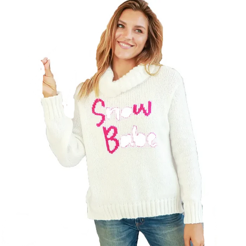 Wooden Ships Women's Snow Babe Turtle Neck Sweater