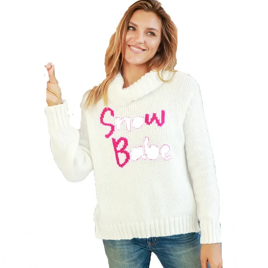Wooden Ships Women's Snow Babe Turtle Neck Sweater