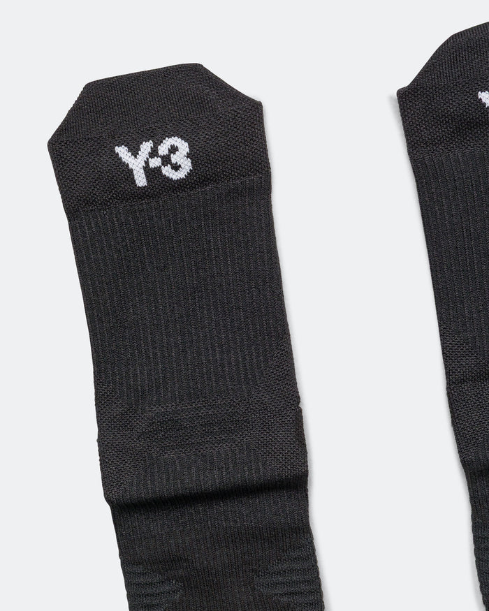 Y-3 Adizero Run Socks - Black