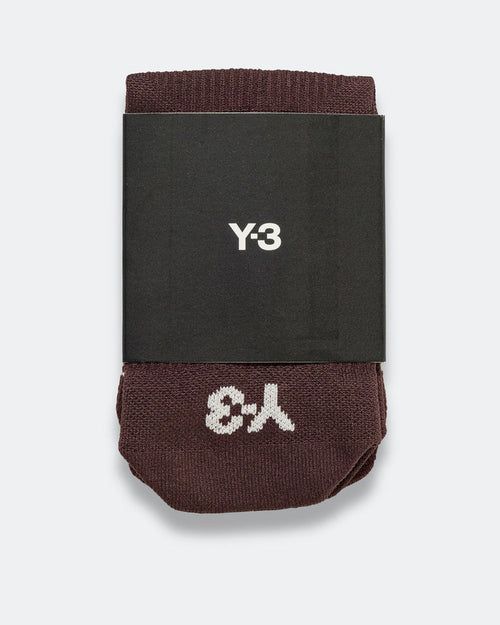 Y-3 Run Sock - Night Red