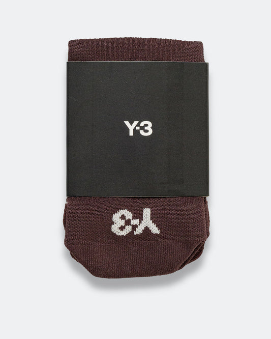 Y-3 Run Sock - Night Red
