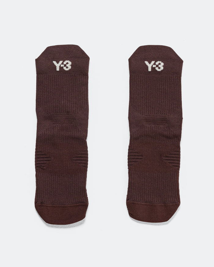Y-3 Run Sock - Night Red