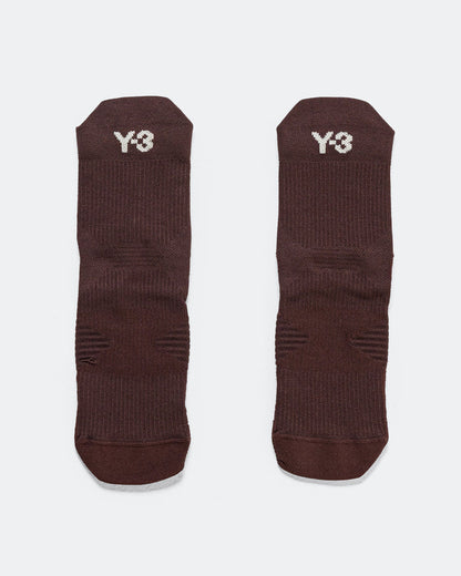 Y-3 Run Sock - Night Red
