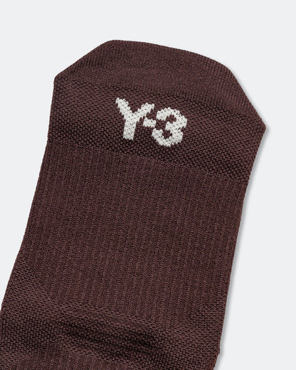 Y-3 Run Sock - Night Red