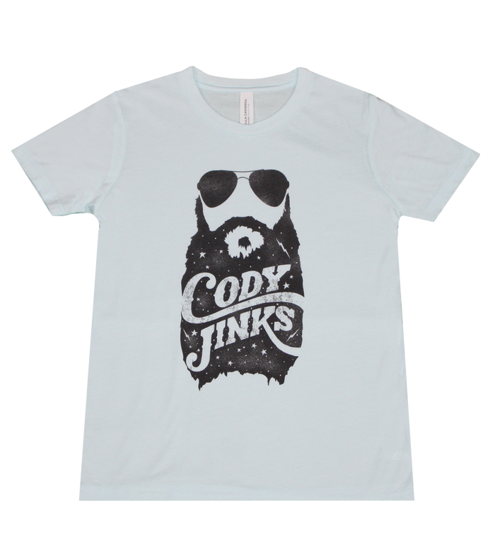 Youth Beard Silhouette (ICE BLUE)