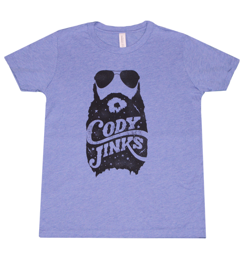 Youth Beard Silhouette (ROYAL BLUE)