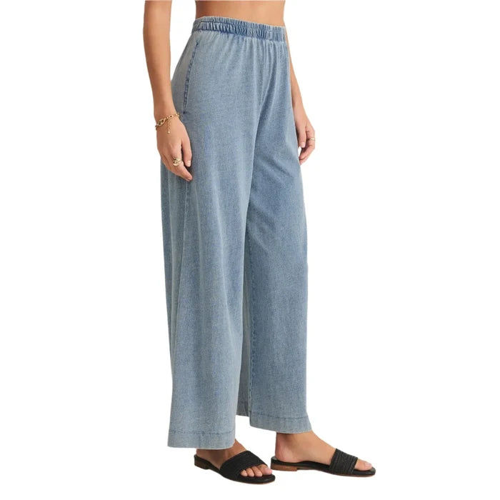 Z Supply Women's Scout Jersey Denim Pants
