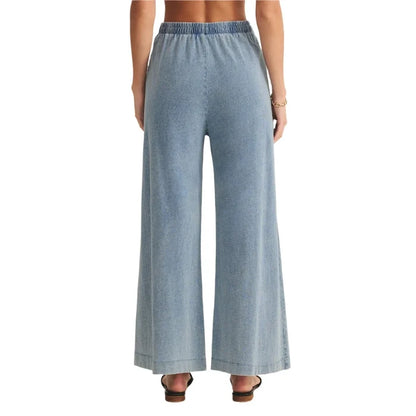 Z Supply Women's Scout Jersey Denim Pants