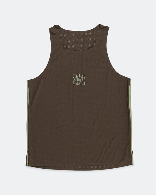 ZERO Race Singlet x UTA - Woodland/Moss