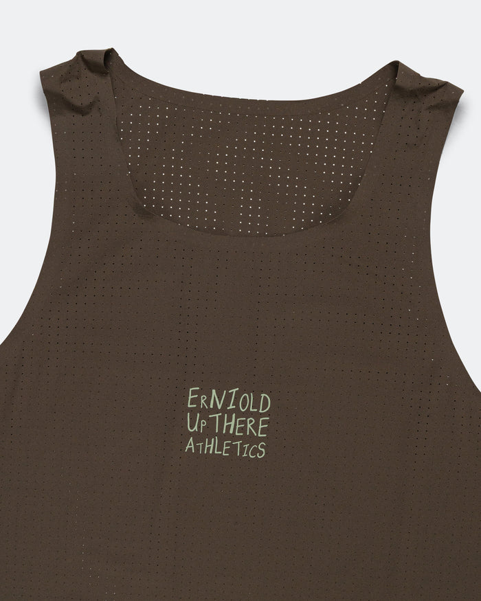 ZERO Race Singlet x UTA - Woodland/Moss