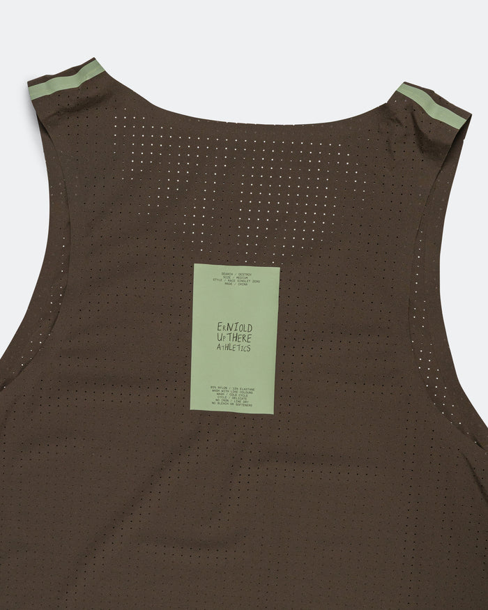 ZERO Race Singlet x UTA - Woodland/Moss