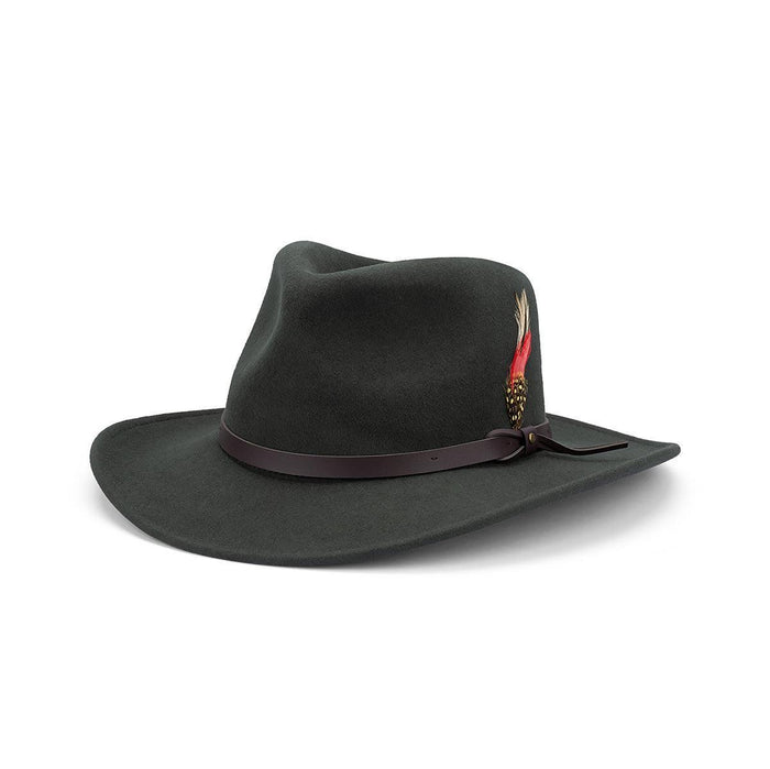 Ziggy - CRUSHABLE WATER REPELLENT AUSTRALIAN WOOL FELT OUTBACK - Harrys for Menswear