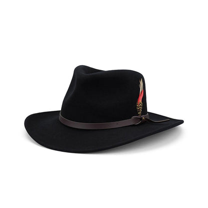 Ziggy - CRUSHABLE WATER REPELLENT AUSTRALIAN WOOL FELT OUTBACK - Harrys for Menswear