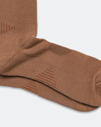 Zonal Organic Cotton Socks - Brown/Sand