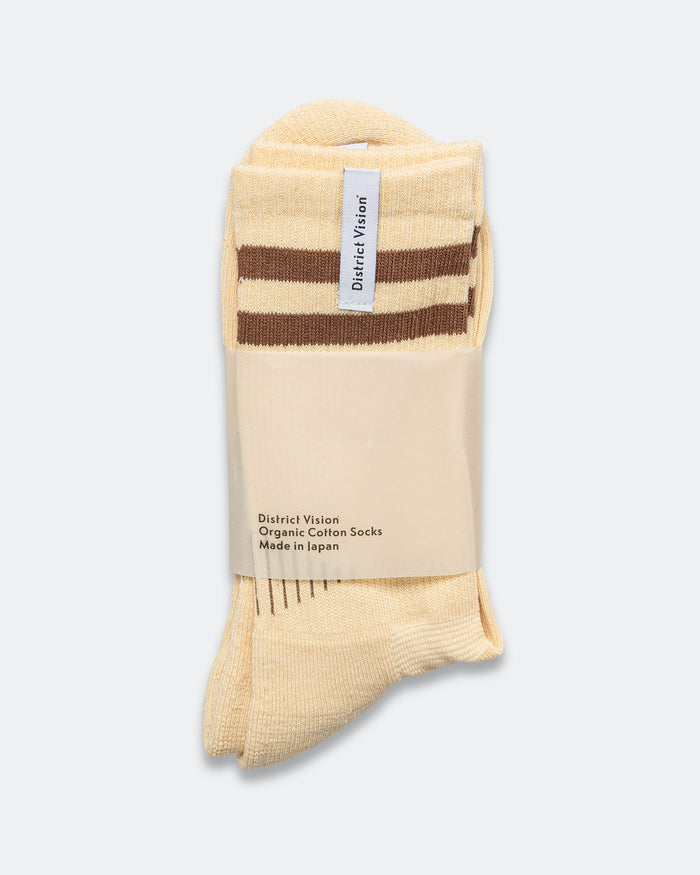 Zonal Organic Cotton Socks - Sand/Brown
