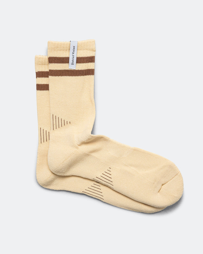 Zonal Organic Cotton Socks - Sand/Brown