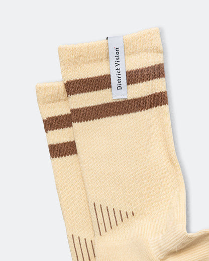 Zonal Organic Cotton Socks - Sand/Brown