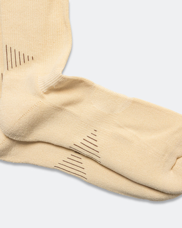 Zonal Organic Cotton Socks - Sand/Brown