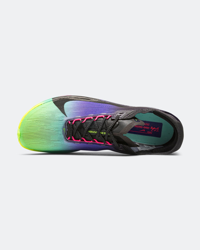 ZoomX Streakfly 2 GLAM  - Dark Obsidian/Black-Electric Green